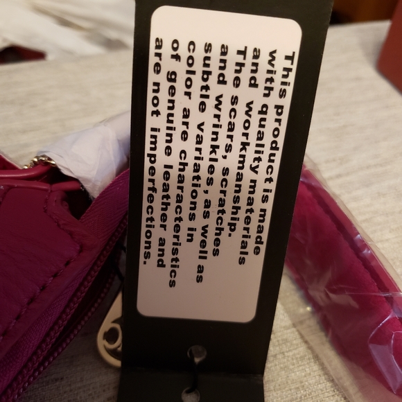 M.C. Pink Leather Handbag - Picture 9 of 9